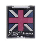 Rimmel London Glam Eyes HD Quad Eye Shadow, True Union Jack 008