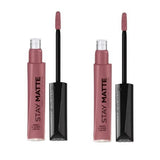 Pack of 2 Rimmel Stay Matte Liquid Lip Colour, Pink Bliss 100
