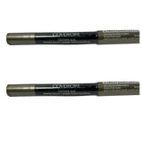 Pack of 2 CoverGirl Flamed Out Shadow Pencil, Ashen Glow Flame 335