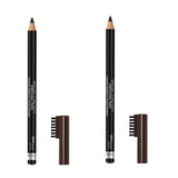 Pack of 2 Rimmel London Professional Eyebrow Pencil, Black Brown 004