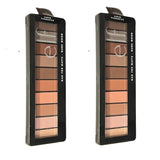 Pack of 2 e.l.f. Eyeshadow Palette, Mad for Matte - Nude Mood 83272