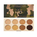 Revolution Beauty PRO HD Camouflage Corrector Palette, Medium Dark