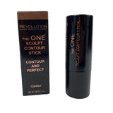 Pack of 2 Makeup Revolution Beauty The One Sculpt Contour Stick, Contour and Perfect