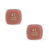 Pack of 2 Milani Color Statement Lipstick, Matte Naked 61