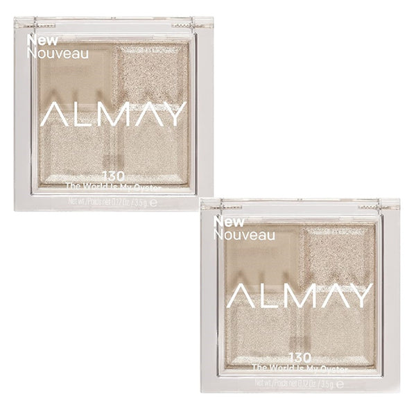 Pack of 2 Almay Eyeshadow, The World Is My Oyster 130