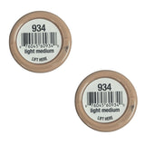 Pack of 2 Hard Candy Glamoflauge Foundation, Light Medium 934