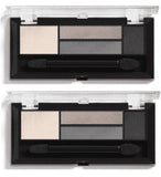 Pack of 2 CoverGirl Quad Palette Eye Shadow, Stunning Smokeys 715