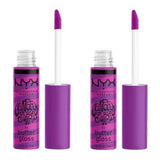 Pack of 2 NYX Professional Makeup Candy Swirl by Butter Gloss, Snow Cone BLGS03
