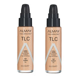 Pack of 2 Almay TLC Truly Lasting Color 16 HR Makeup, Naked 160