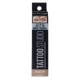 Maybelline New York Tattoo Studio Waterproof Brow Gel, Soft Brown 255