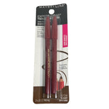 Maybelline New York Expert Wear Twin Eye & Brow Wood Pencil Liners, Light Brown 104