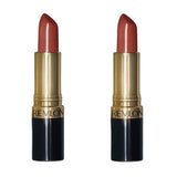 Pack of 2 Revlon Super Lustrous Lipstick, Extra Spicy 761 (Creme)
