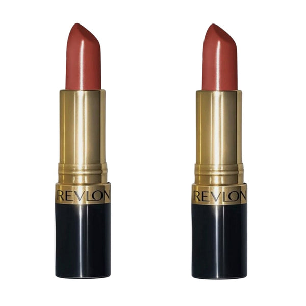 Pack of 2 Revlon Super Lustrous Lipstick, Extra Spicy 761 (Creme)