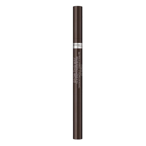 Rimmel Brow This Way Fill & Sculpt Eyebrow Definer, Dark Brown 003