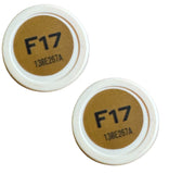 Pack of 2 Makeup Revolution Beauty Fast Base Stick Foundation, F17