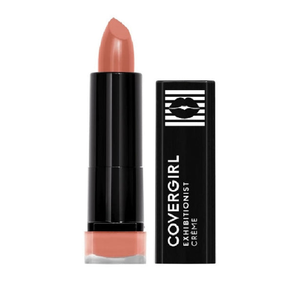 CoverGirl Exhibitionist Creme Lipstick, Peach High 490