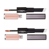 Pack of 2 L'Oréal Paris Infallible Pro Last 2 Step Lipstick, Rose Tattoo 101