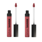 Pack of 2 L.A. Girl Lip Mousse Velvet Lip Color, Squad GLC781