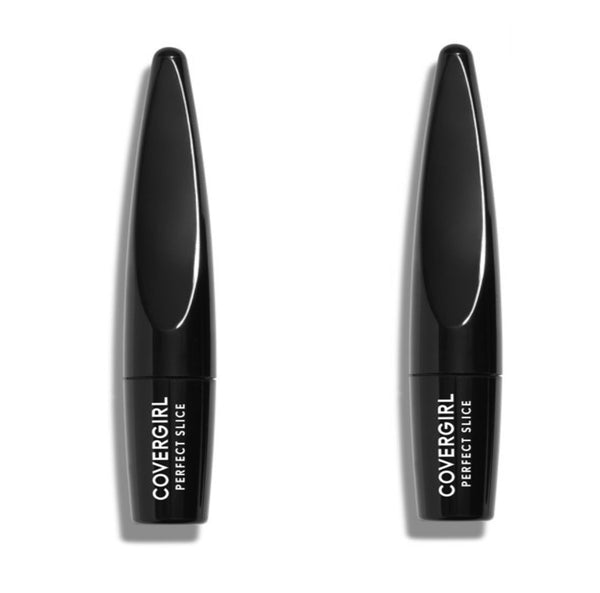 Pack of 2 CoverGirl Perfect Slice Liquid Precision Eye Liner, Intense Black 300