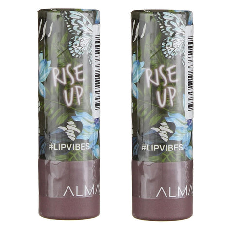 Pack of 2 Almay Lip Vibes Lipstick, Rise Up 330