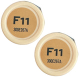 Pack of 2 Makeup Revolution Beauty Fast Base Stick Foundation, F11