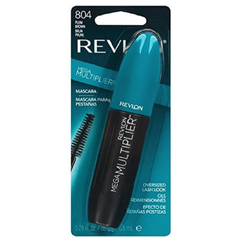 Revlon Mega Multiplier Mascara, Plum Brown 804
