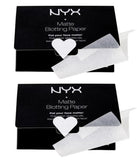 Pack of 2 NYX Matte Blotting Paper, BPR 50 sheets