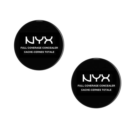 Pack of 2 NYX  Full Coverage Concealer, Medium CJ05