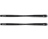 Pack of 2 NYX PRO Dual Fiber Detail Makeup Brush 33