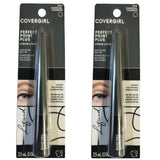 Pack of 2 CoverGirl Perfect Point Plus Liquid Liner, Charcoal 205