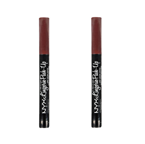 Pack of 2 NYX Lip Lingerie Push-Up Long Lasting Lipstick, French Maid LIPLIPLS20