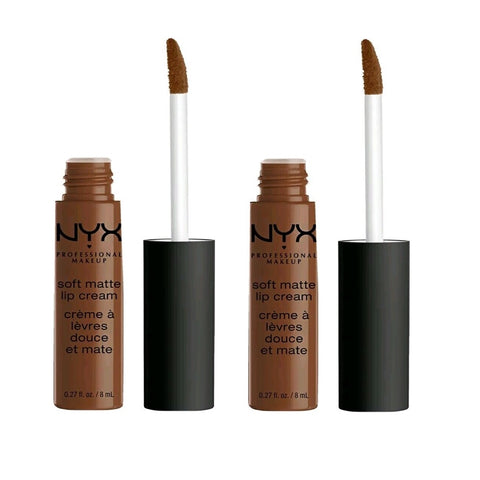 Pack of 2 NYX Soft Matte Lip Cream, Berlin SMLC23