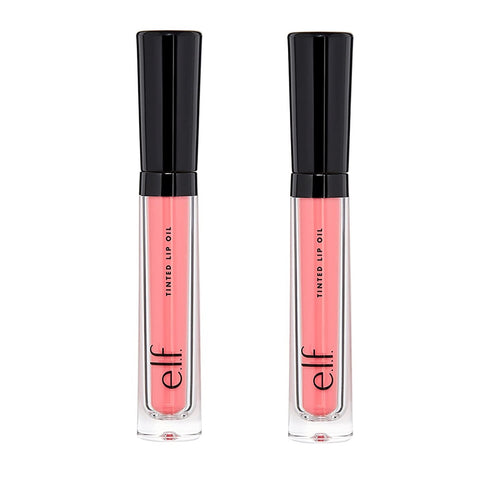 Pack of 2 e.l.f. Tinted Lip Oil, Coral Kiss 82432
