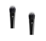 Pack of 2 NYX PRO Dual Fiber Detail Makeup Brush 33