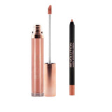 Revolution Retro Luxe Matte Lip Kit, Peach Charming