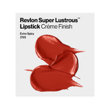 Pack of 2 Revlon Super Lustrous Lipstick, Extra Spicy 761 (Creme)