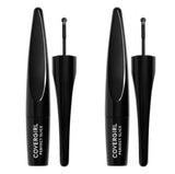 Pack of 2 CoverGirl Perfect Slice Liquid Precision Eye Liner, Intense Black 300