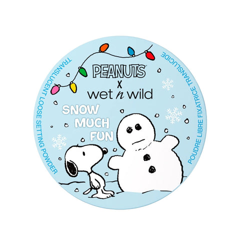 wet n wild Peanut Collection Translucent Loose Setting Powder, Snow Much Fun 1115362