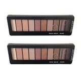 Pack of 2 e.l.f. Eyeshadow Palette, Rose Gold - Nude 83277