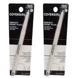 Pack of 2 CoverGirl Perfect Point Plus Eye Pencil, White Out 201