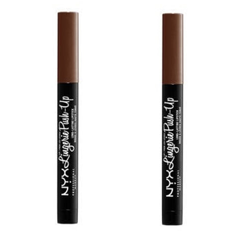 Pack of 2 NYX Lip Lingerie Push-Up Long Lasting Lipstick, After Hours LIPLIPLS23