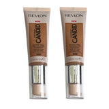 Pack of 2 Revlon PhotoReady Candid Natural Finish Foundation, Almond 500