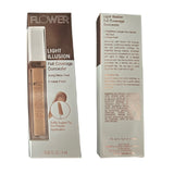 Pack of 2 Flower Beauty Light Illusion Full Coverage Concealer, Medium Honey  M3-4