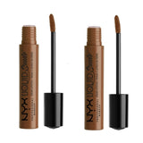 Pack of 2 NYX Liquid Suede Cream Lipstick, Downtown Beauty LSCL22