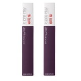 Pack of 2 Maybelline New York SuperStay Matte Ink Liquid Lipstick, Originator # 110