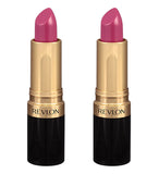 Pack of 2 Revlon Super Lustrous Lipstick, Shine, 835 Berry Couture
