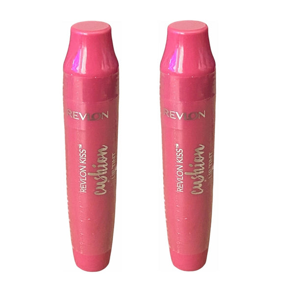 Pack of 2 Revlon Kiss Cushion Lip Tint, Pink Irl 220