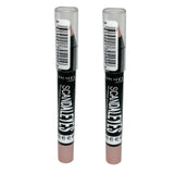 Pack of 2 Rimmel ScandalEyes Eyeshadow Waterproof  Stick Crayon, Prohibition Pink 016