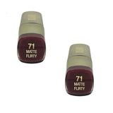 Pack of 2 Milani Color Statement Lipstick, Matte Flirty 71