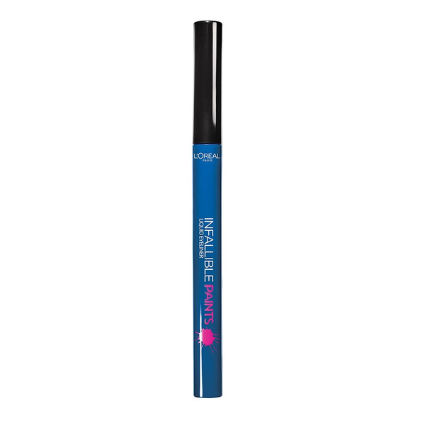 L'Oreal Paris Infallible Paints Liquid Eyeliner, Electric Blue 302